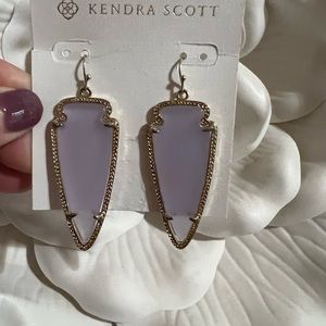 Kendra Scott | Lilac Skylar earrings in gold